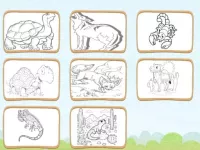 Desert Animals Coloring Book image