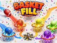 Basket Fill : Ball Puzzle image