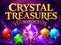 Crystal Treasures: Match 3 image